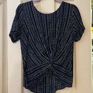 Potter’s Pot Blouse/Top Navy Blue